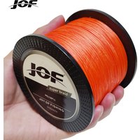 JOF PE Braided Fishing Lines 300M 4 Strands 8-80LB Super Strong Fishing Wire Japan Multicolor Multifilament Line for Saltwater