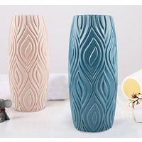 Shatterproof Plastic Vase Modern Plant Pot Flower Arrangement Basket For Home Living Room Decoration