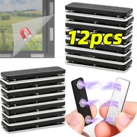 Strong Magnets Curtain Clips Adhesive Magnetic Nail-free Screen Window Curtain shades Install Closure Windproof Secure Holders