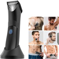 Groin Area Hair Trimmer Lawn Mower Ceramic Blade Waterproof Wet Dry Hair Clippers Pubic Armpit Body Hair Ultimate Hygiene Razor