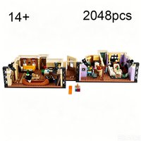 Popular toys, creative series, apartment model building blocks of various apartment types, children's educational assembly toys image 3