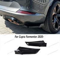 1 Pair Gloss Black Rear Splitters Rear Bumper Side Splitters For Cupra Formentor 1.5TSI E-TSI 2.0tsi 2020-2026 Bodykits Tuning