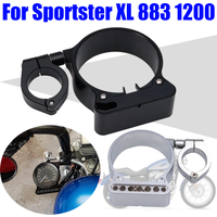 For Harley Sportster XL 883 1200 XL883 XL1200 Iron 883 Accessories Side Mount Instrument Bracket Speedometer Relocation Cover