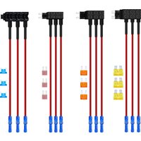 12V Add‑a‑Circuit Fuse Tap 16 Gauge Cable Fuse Holder for ATO / ATC / ATM / APM / APT/ ATR / APS Automotive Fuses
