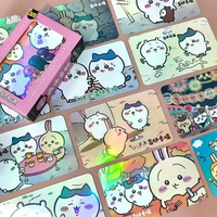 yiji Small Card Cute Hachiware USAGI Momoka Peripheral Cartoon Starlight Laser LOMO Card Collection Card Girl Gift