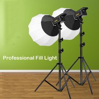 Video Studio Kit 150W Photography Light Dimmable Remote Control LED Lamp 2m Tripod Flash Studio Accessories 3000-6000K 3 Colors