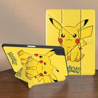 Pokemon Cartoon Pikachu Holder Cover Tablet Case For iPad Air 4 5 M3 M2 1 2 M4 11inch Pro 2025 Mini 6 7 Pro 11th 10th 9th 8th