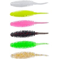 DUODUOYU 50PCS Mini AJING Soft Rockfish Fishing Lures 30mm/40mm TPE Floating Artificial Bait Swimbaits Wobber Fishing Tackle