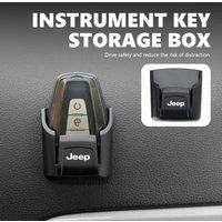 Car keychain miscellaneous box card box adhesive for Jeep Cherokee Wrangler JK Gladiator Compass Renegade