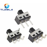 10PCS SS12D10 SS12D06 Toggle Switch 3Pins Straight Feet Handle High 5mm Spacing Of 4.7mm 3A 250V SS12D10 Power Switches