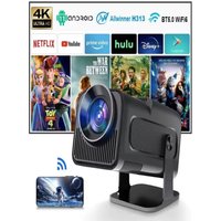 Magcubic HY320: 4K Smart Android 11 Projetor, Full HD | Dual-Band WiFi6/BT5.0, 1080P Portable Cinema w/ Improved HY300 Tech