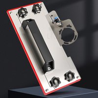 Angle Grinder Chamfering Bracket 45° Angle Grinder Chamfer Jig Universal Ceramic Tile Angle Cutting Auxiliary Base Plate Tool