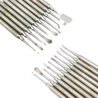 10pcs/set Double Ends Dental Implant Periosteal Elevator Tool for Retracting Separator Dental Surgical Supplies
