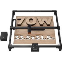 Atomstack X70 70W Laser Engraver Cutter CNC 0.01mm High Precision 500x400mm Work Area for Wood Acrylic Metal DIY Business