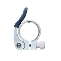AliExpress NONE Bicycle Aluminium Seatpost Clamp Quick Release Bike Seat Clamp for MTB BMX Road 34.9MM