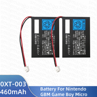 Battery For Nintendo GBM Game Boy Micro OXY003 460mAh 3.8V Rechargeable Lithium Battery Game Console Replacement Lipo Battery