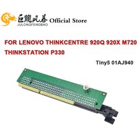 New 01AJ940 Tiny5 PCIE16 For Lenovo ThinkCentre 920Q 920X M720 ThinkStation P330 Expansion Graphic Card