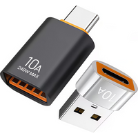 USB to USB C Adapter USB A 3.0 Female to USB C Male OTG Adapter , Type C Female to USB Male Adapter Compatible