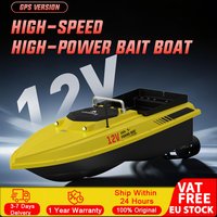 D80E GPS-Köderboot mit Sonar, Temperatur-/Tiefenmessung, 46800mAh Batterie, Karpfen-RC-Fischerboot, schnelles Boot, GPS+Beidou Dual-Positionierungssystem, 4m/s, 3kg Traglast, 500m Fernsteuerung,