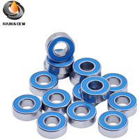 5/10/20PCS MR115RS Bearing ABEC-7 5x11x4 mm Hobby Electric RC Car Truck MR115 RS 2RS Ball Bearings MR115-2RS Black Sealed