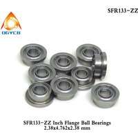 5pcs SFR133ZZ Flange Bearing 2.38x4.762x2.38 mm R133 FR133 SFR133 ZZ Z 2.38*4.762*2.38 Stainless Steel Inch Flanged Ball Bearing
