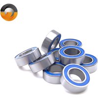 5Pcs MR95-2RS MR95 RS ABEC-7 5x9x3 mm Bearing Steel Deep Groove Ball Bearings Blue Sealed