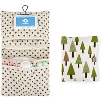 Waterproof Baby Diaper Bag Nappy Storage Reusable Travel Baby Items Organizer Portable Diapers Caddy Storage Babies Accessories