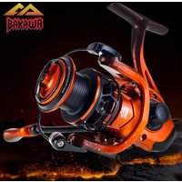 BAKAWA Spinning reel Fishing reels fishing accessories 1000 2000 3000 Series fishing equipment Metal Line 5.2:1 Fishing goods