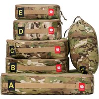 MAUHOSO 6 Set Packing Cubes,Compression Cubes For Suitcases Luggage