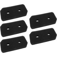 5 Pack Foam Filters for Bosch and For Siemens Washer Dryers Efficient Filtration and Easy Maintenance Solution