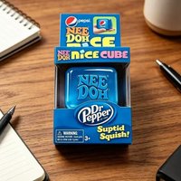 @&New Schylling Needoh Nice Cube Sensory Stress Reliever Fidget Tool for Anxiety & Focus Desk Sensory Cube for Adults & Kids
