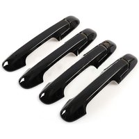 Car Door Handle Cover Trim Fit for Honda Accord Sedan 2003 2004 2005 2006 2007 Black ABS New