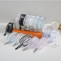NEW Transparent Keychain Bag Doll Pouch Doll Pvc Transparent Pouch Keyring Pouch YSB02