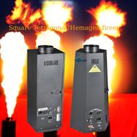 Hot Sale Stage 200W 6 Angle Flamethrower Outdoor Dmx Remote Control Real Flame Machine For Stage Bar Wedding Atmosphere