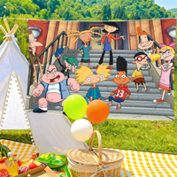 Cartoon cute H-Hey A-Arnold! flag Suitable For Party Club Outdoor Interior Wall Art Decoration Banner Gift