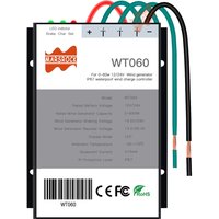 0-600W PWM Wind Power Controller IP65 Regler mit Bremsfunktion für 12V 24V DC AC Windkraftanlage Gnerator Blei-Säure-Batterie