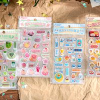Mr. Paper Kawaii Flat Sheet Stickers for Old Fashioned Wagamama Series Stationery Stickers for Students scrapbooking stickers