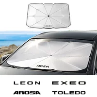 Car Windshield Sunshade Umbrella Car Front Shading For SEAT Ibiza Leon Arona Ateca Altea Arosa Exeo Tarraco Car Accessories