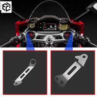 Motorcycle Brake And Clutch Contrlo Fluid Oil Reservoir Cup Tank Bracket For DUCATI V4 V2 1299 1199 899 959