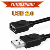 USB2.0 Data Extension Cable Male To Female A/F Full Copper Core Connection For Computer Laptop Gamepad 1m