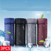 3 Pcs/Lot Men's Summer Breathable Mesh Thin Underwear Cool Quick Drying Boxer Briefs Soft Comfortable Mid Waist Boxershorts