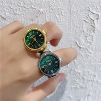 YHTOT Fashion Watch Ring Alloy Strap Ring Male Female Universal Daily Wear Jewelry