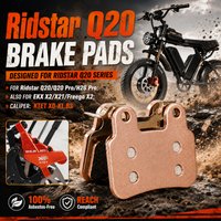 Ridstar Q20 Brake Pads Semi-Metallic for EKX X21 Max Freego X2 KTET XD-KL.BS Electric Motorbike Replacement