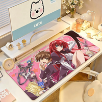 Anime High School DxD Mouse Pad Large Non-Slip Waterproof Mat Stitched Edge Keyboard Pad for Gaming Daily Office