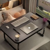 Bett, Schreibtisch, zusammenklappbar, kleiner Tisch, Computertisch, Bett, fauler Studentenwohnheim, Arbeitstisch, Hausaufgaben, Schlafzimmer, sitzend