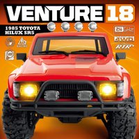 Hpi Venture 18 1/18 Scale 4wd Rtr Rock Crawler Metal 2-Speed Gearbox Steel Chassisoil Shocks Metal Diff Toys For Boy