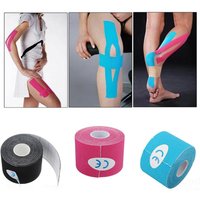 Kinesiology Tape Kinesio Tape Grip Tapes Athletic Recovery Elastic Kneepad Muscle Pain Relief Knee Pads Support Bandage Fitness