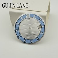 new 33mm dial, double-layer design green Luminous, suitable for mechanical watch NH35movement machine accessories