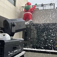 New 2000W Snowflake Machine Swing Shaking Artificial Snow Making Machine 5L for Christmas Holiday Festival Party Show