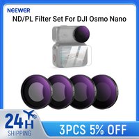 NEEWER ND/PL Filter Set For DJI Osmo Nano ND8/PL+ND16/PL+ND32/PL+ND64/PL, Neutral Density Polarized Action Camera Lens Filter